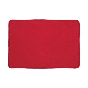 Abbott Scarlet Quilted Table Linens