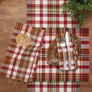 Abingdon Plaid Table Linens