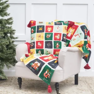 Alphabet Grid Pillow
