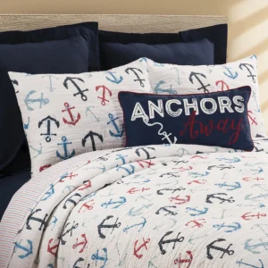 Anchors Away Decorative Pillow