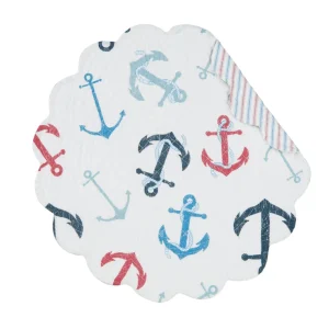 Anchors Away Quilted Table Linens