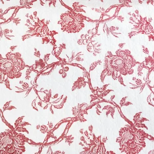 Arcadia Crimson Table Linens