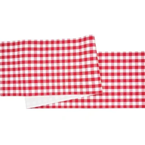 Ashford Red Woven Table Linens