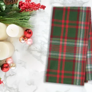 Axel Plaid Woven Towel