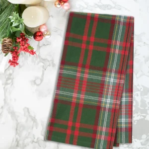 Axel Plaid Woven Towel