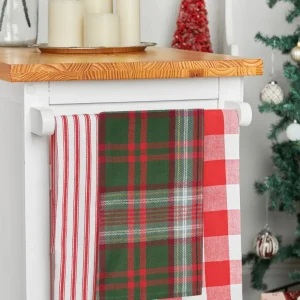 Axel Plaid Woven Towel