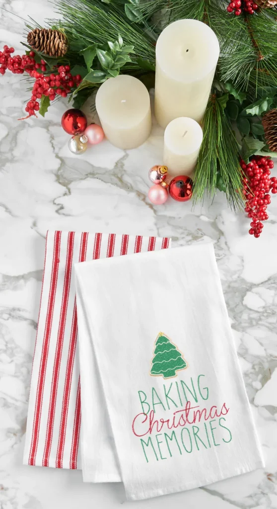 Baking Xmas Memories Kitchen Towel