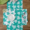 Beachy Turtle Table Linens