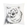 Bear Portrait Indoor Outdoor Pillow