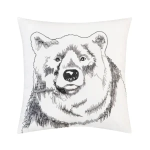 Bear Portrait Indoor Outdoor Pillow