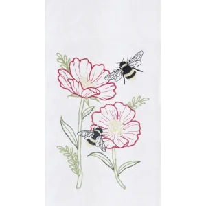 Bees & Poppies Kitchen Towel
