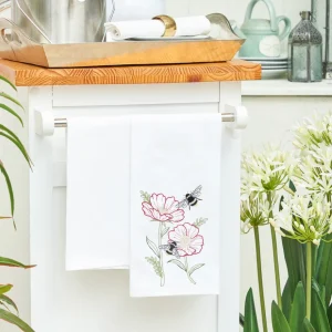 Bees & Poppies Kitchen Towel