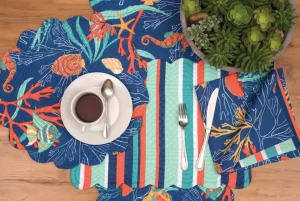 Bimini Island Quilted Table Linens