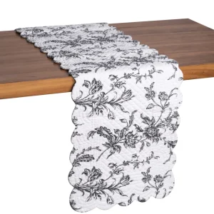 Bleighton Black Quilted Table Linens