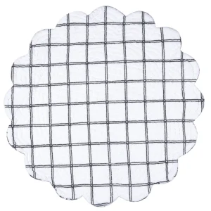 Bleighton Black Quilted Table Linens