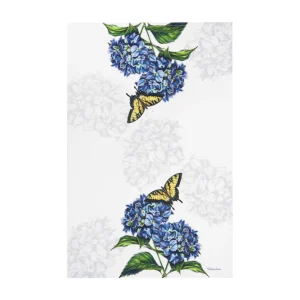 Botanical Butterfly Towel