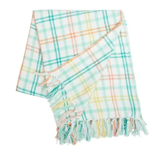 Bunny Trail Plaid Throw