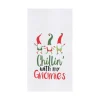 Chillin' With My Gnomies Kitchen Towel
