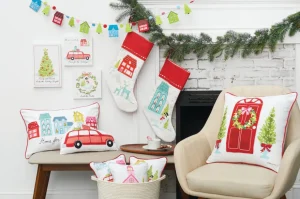 Christmas Car Pillow