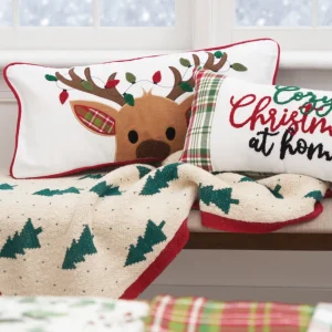 Christmas Knitted Throw