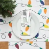 Christmas Lights Table Linens