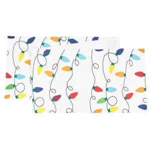 Christmas Lights Table Linens