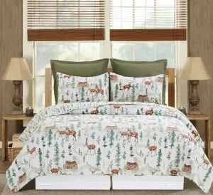 Christopher Forest Quilted Bedding Set