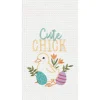 Cute Chick Waffle Weave Towel