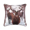 Descending Deer Pillow