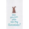 Did You See Who Ate My Chocolate Kitchen Towel