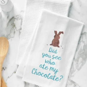 Did You See Who Ate My Chocolate Kitchen Towel