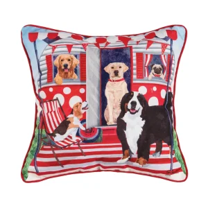 Dog Caravan Pillow