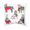 Dog Christmas Pillow
