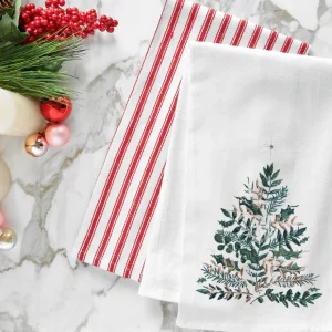 Emerald Christmas Tree Flour Sack Towel