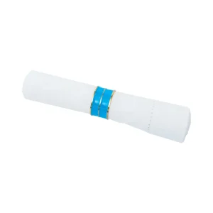 Enamel Azure Napkin Ring Set of 6
