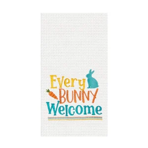 Every Bunny Welcome Kitchen Towel