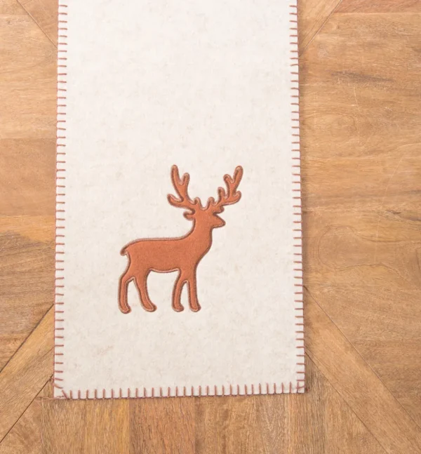 Felt Reindeer Table Runner