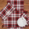 Fireside Plaid Table Linens