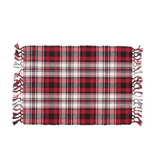 Fireside Plaid Table Linens
