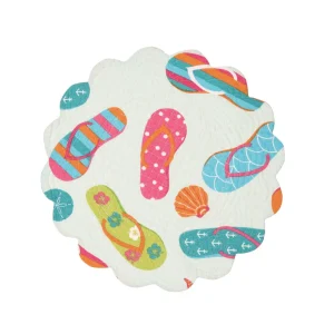 Flip Flop Life Quilted Table Linens