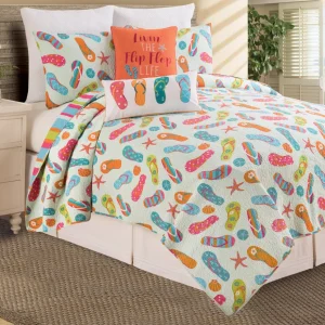 Flip Flop Quilt Set