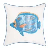 Galapagos Fish Decorative Pillow