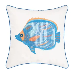Galapagos Fish Decorative Pillow
