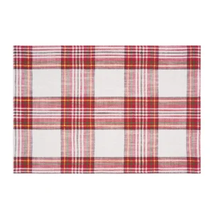 Gracelyn Plaid Woven Table Linens
