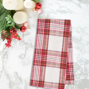 Gracelyn Plaid Woven Towel