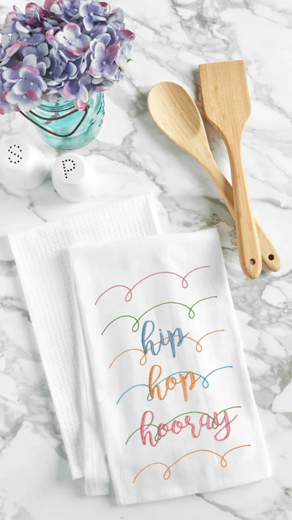 Hip Hop Hooray Kitchen Towel