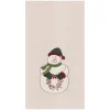 Holly Snowman Kitchen Towel