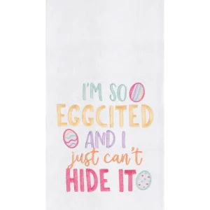 I'm So Eggcited Kitchen Towel