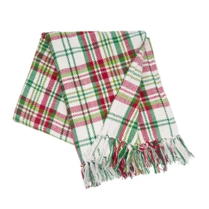 Joel Plaid Woven Throw