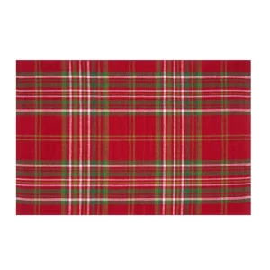 Jonah Plaid Woven Table Linens
